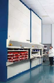 Vertical Carousel System Maximizes Floor Space