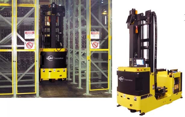 Automatic Guided Vehicle System Increases Floor Space and Storage Capacity