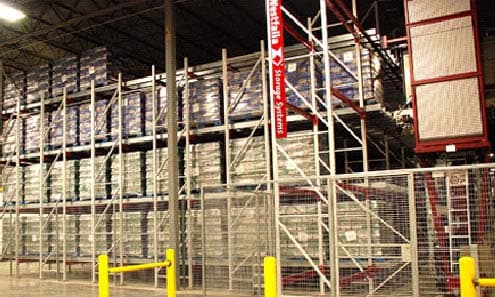 Automated Storage and Retrieval System Increases Storage Density 40%