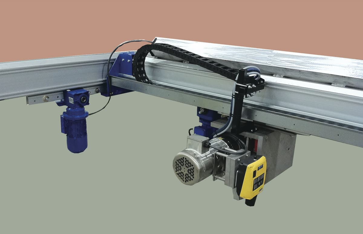 EMH Motorized Low Headroom End Trucks Heighten Crane Capabilities, Control Speed & Keep Things Clean
