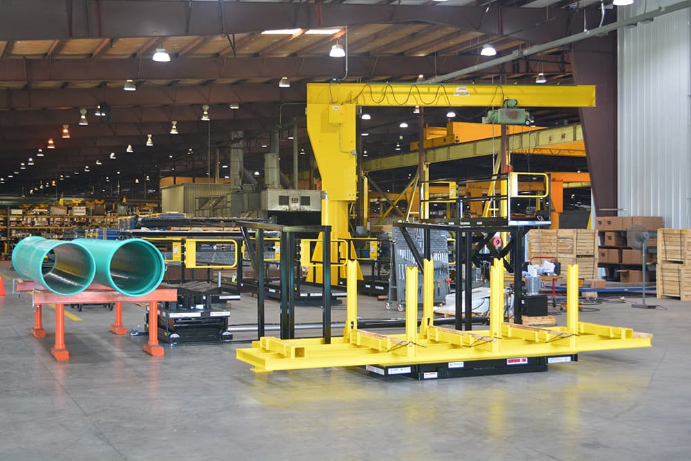 Integrated Pipe-Handling And Rack Lift System