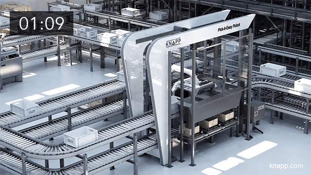 Sponsored Content: KNAPP Pick-it-Easy Robot