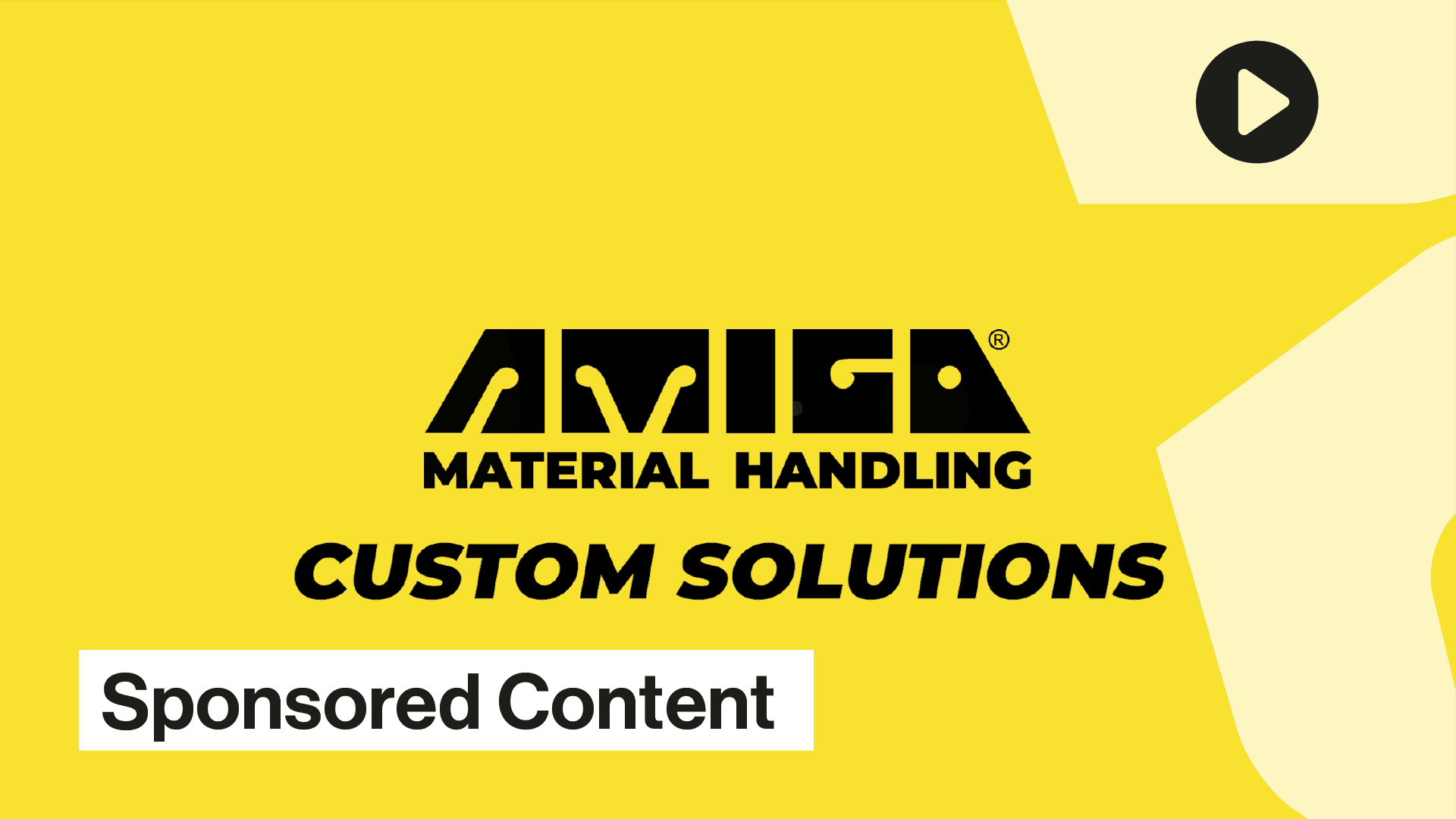 Sponsored Content: Material Handling Custom Solutions
