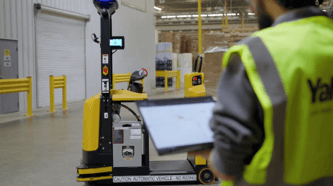 Automated Lift Truck Keeps Warehouse Operations on Schedule