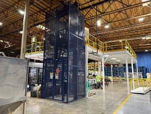 Mechanical Straddle Freightlift Transfers Coffee Bean Carts