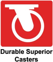 Durable Superior Casters Logo