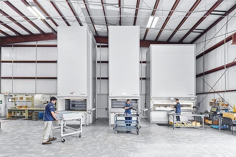 Vertical Storage Supplies Much-Needed Parts to Oil & Gas Wells Image