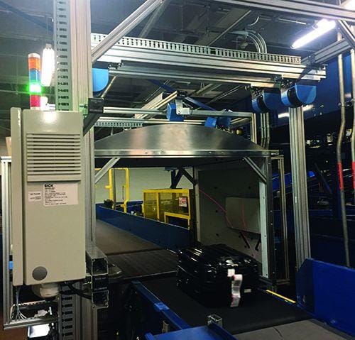 How Dallas Love Field Airport improved its checked baggage resolution area by investing in RFID tracking from SICK Image
