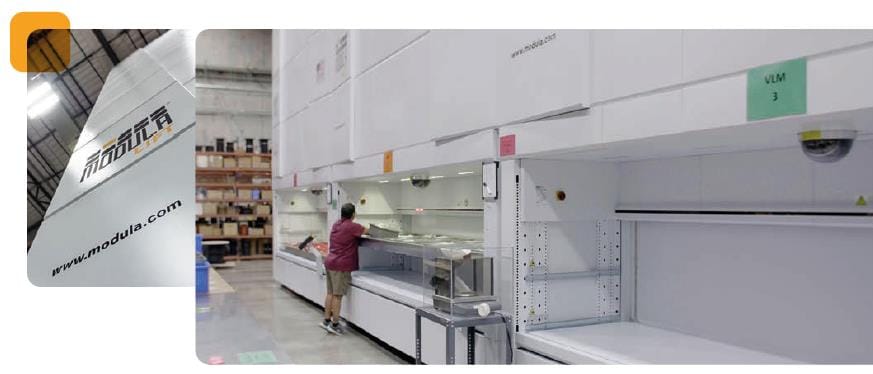 Global O-Ring and Seal Speeds Shipping with Modula VLMs Image