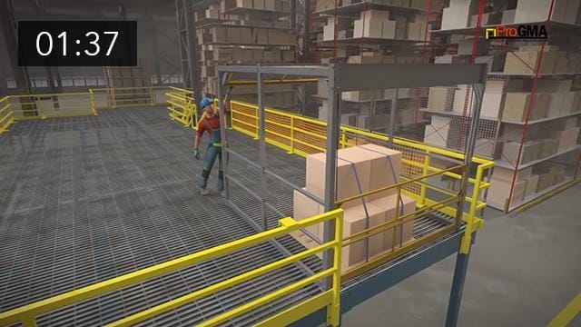 Protective Guarding for Elevated Work Platforms Image