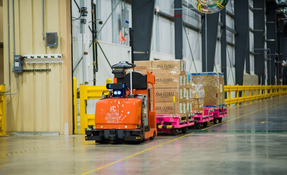 Warehouse AGVs Deliver Immediate Safety & Productivity Gains in Automotive Manufacturing Image