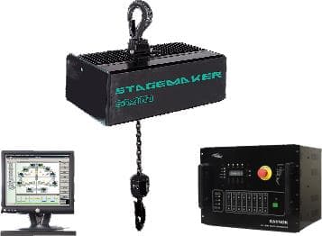 R&M’s Stagemaker® Concert Hoist with Raynok Motion Control System