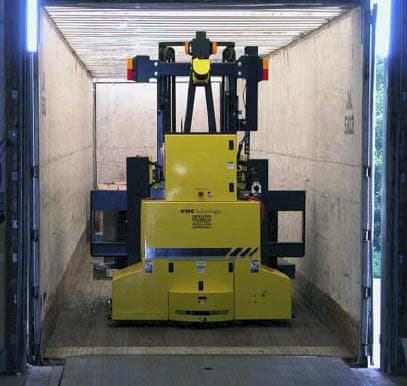 Load Trailers Automatically with Guided Vehicle System
