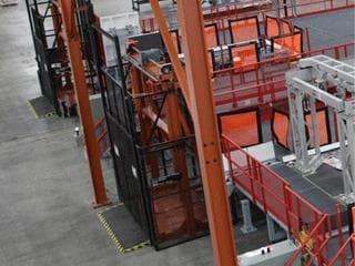 Vertical Lifts for Aircraft Parts
