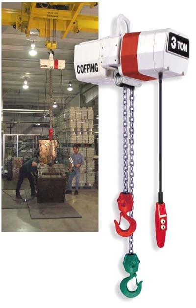Coffing Hoists offers Electric Chain Hoists for Special Application