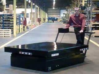 Portable Scissor Lift Cart with One Touch Control System