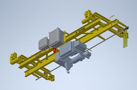 ACCO Explosion Proof Crane, Runway Extension