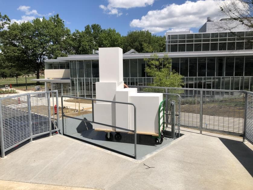 KSU Center for Visual Arts Reaches New Heights with Redesigned Loading Dock and Integrated Hydraulic Lift