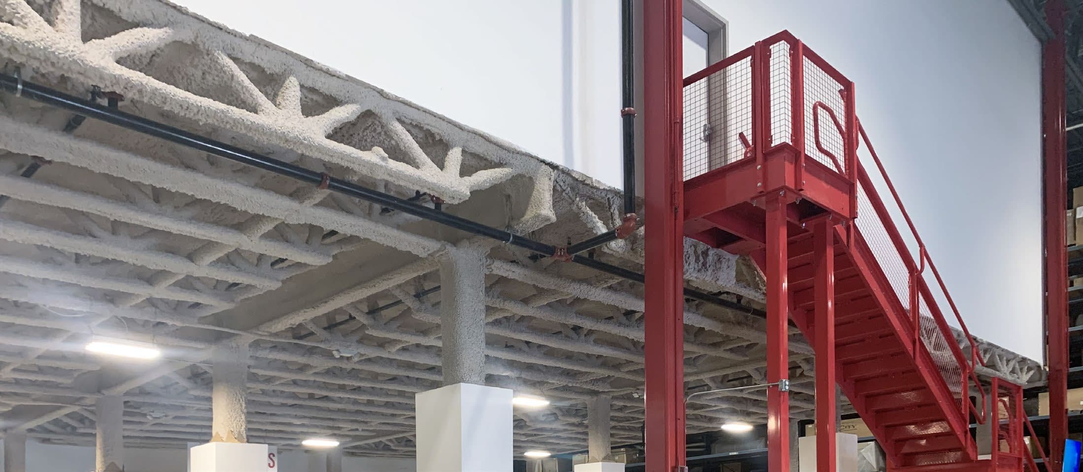 City Furniture’s New Mezzanines Built by USSI uses ResinDek Flooring for a Fire Rated Assembly