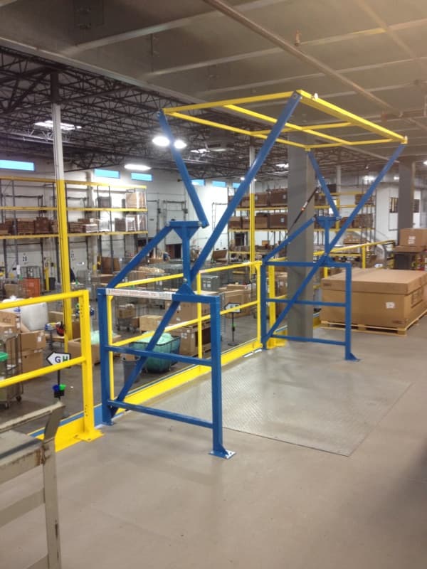 Pallet Drop/Access Gates/Mezzanine Safety Gate/Elevated Platform Gates 3