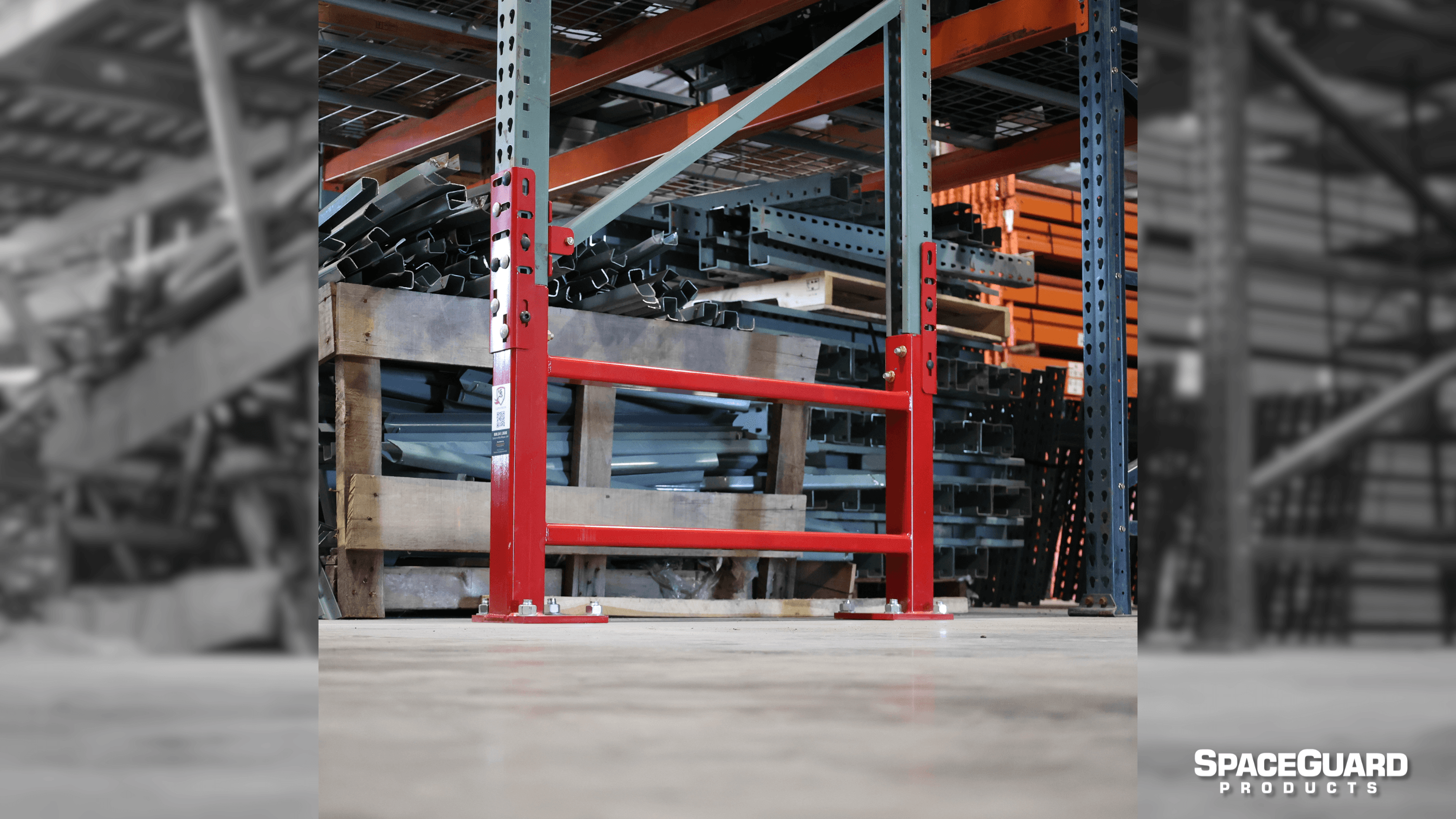 Rack Column Protector/Pallet Rack Guarding 8