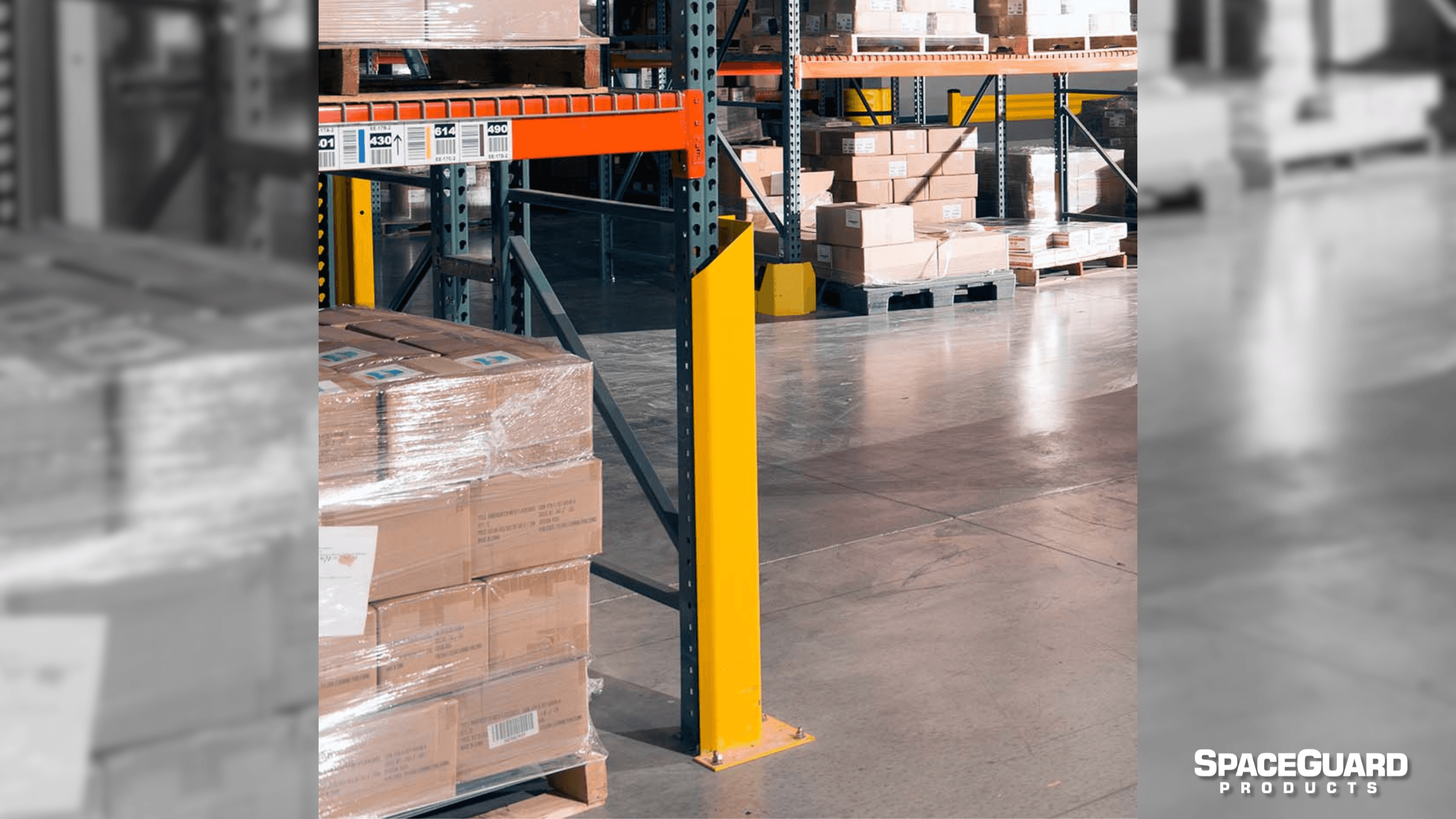 Rack Column Protector/Pallet Rack Guarding 9