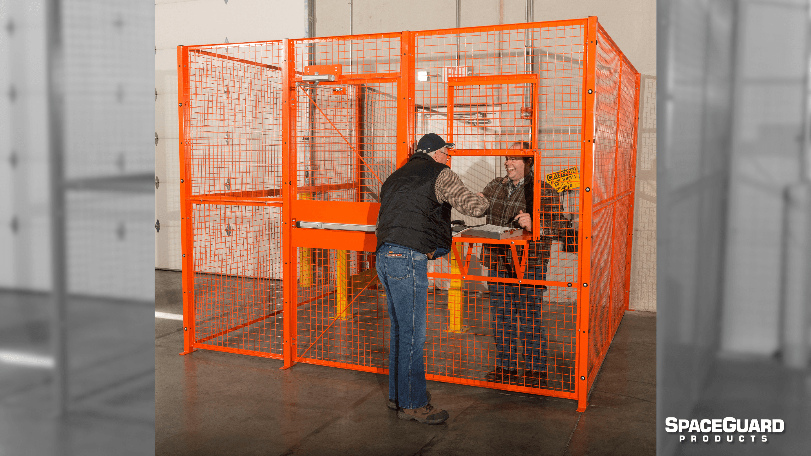 Safety Cages & Building Access Control Cages 4