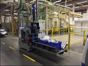 Automated Guided Vehicle System Increase Throughput