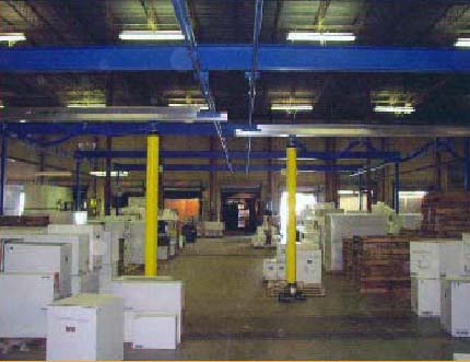 Gorbel Work Station Cranes Help Distribution Center Improve Productivity
