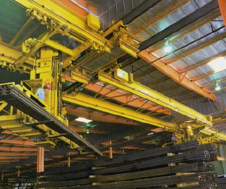 Steel Service Center Uses Stacker Crane To Improve Shipping Performance