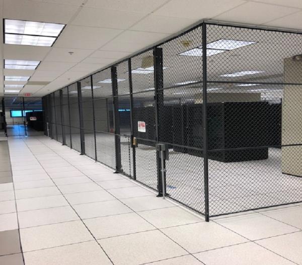 Securing Data Center  with Wire Mesh Partitions