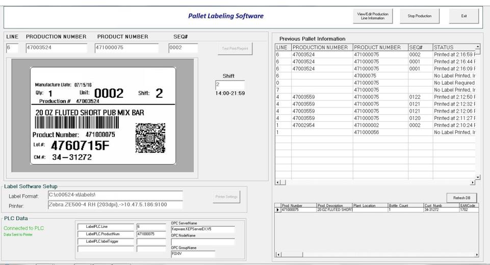 Software Step-in Solves Palletizing Dilema