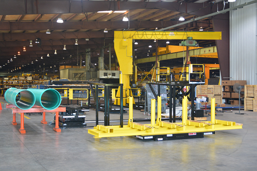 Integrated Pipe-Handling And Rack Lift System