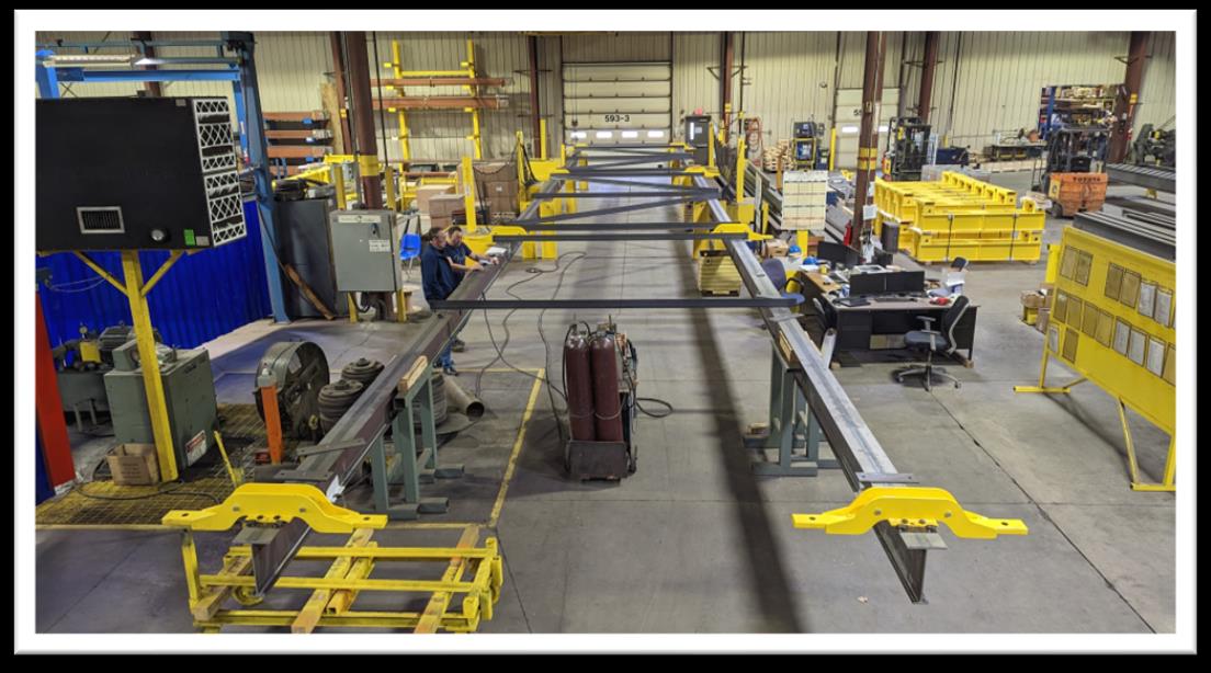 Agriculture Machinery Company Outfits New Facility with Cleveland Tramrail® by Gorbel®
