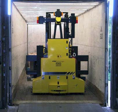 Load Trailers Automatically with Guided Vehicle System