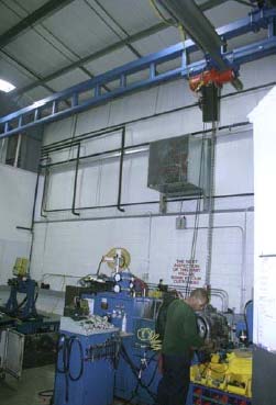 Experienced Customer Chooses Work Station Cranes Over I-Beam Cranes