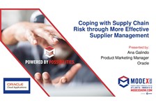 Coping with Supply Chain Risk through More Effective Supplier Management