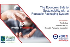 The Economic Side to Sustainability with a Reusable Packaging System