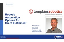Robotic Automation Options for Micro Fulfillment