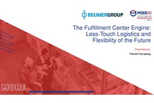The Fulfillment Center Engine: Less-Touch Logistics and Flexibility of the Future