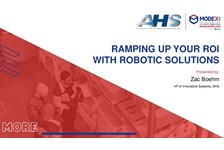 Ramping up your ROI with Robotic Solutions