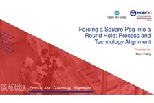 Forcing a Square Package into a Round Hole (Process and Technology Alignment)