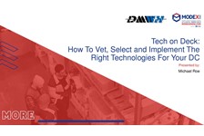 Tech On Deck: How To Vet, Select and Implement The Right Technologies For Your DC