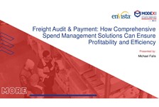 Freight Audit & Payment: How Comprehensive Spend Management Solutions Can Ensure Profitability and Efficiency